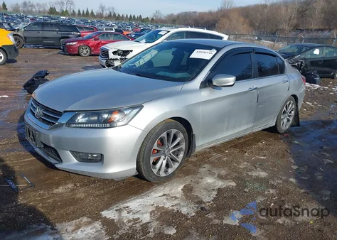 2014 Honda Accord Sport из США, поврежденный, VIN 1HGCR2F53EA277276